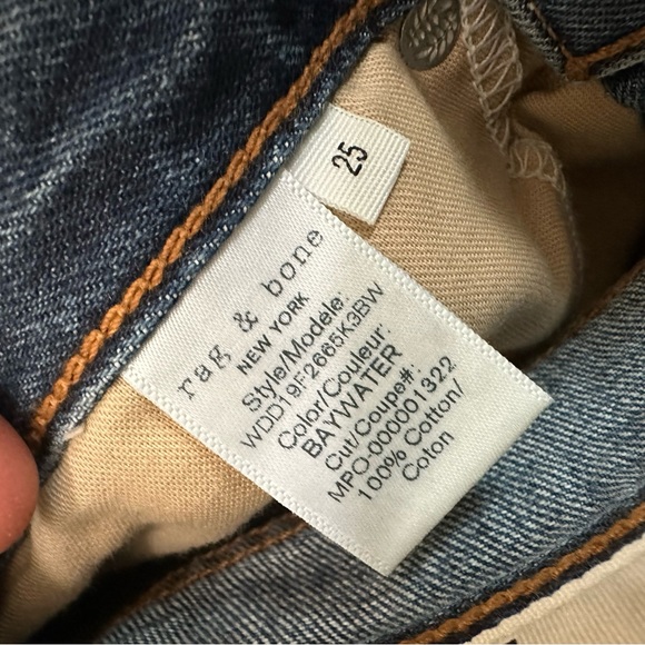 🌻 Rag & Bone “Ruth” Super High Rise Straight Leg Jeans - Picture 4 of 10